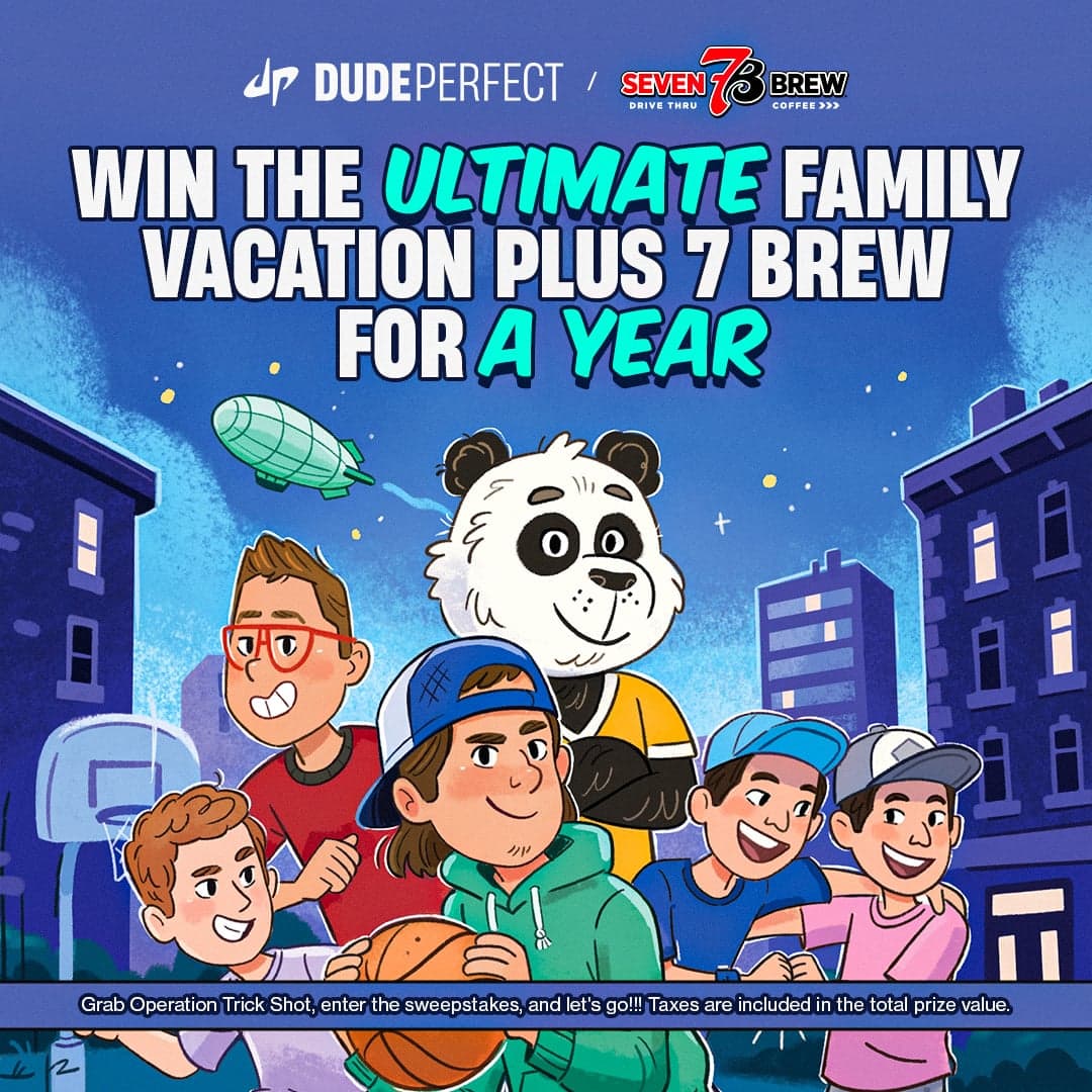 “Dude Perfect: Operation Trick Shot” Sweepstakes