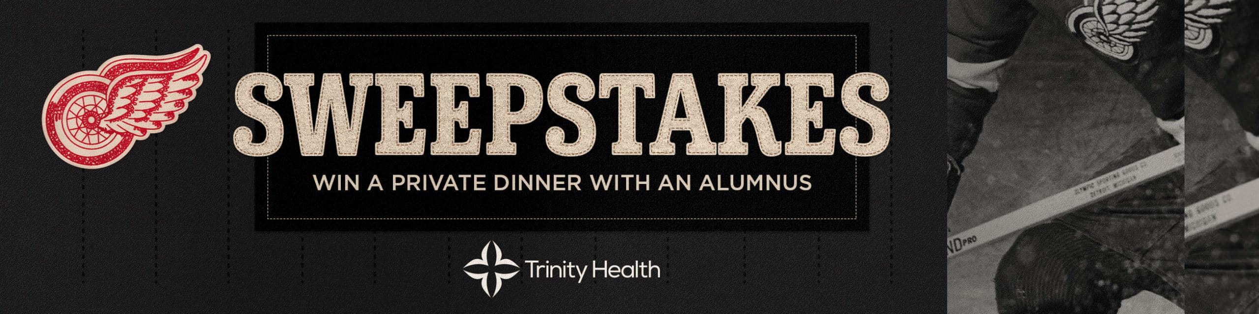 TRINITY HEALTH DINNER WITH AN ALUMNI SWEEPSTAKES