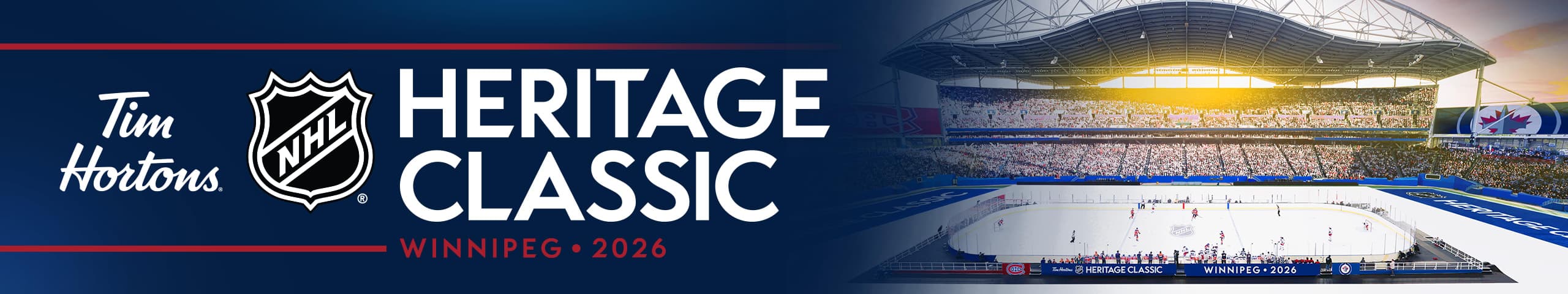 The 2026 NHL Heritage Classic™ Sweepstakes